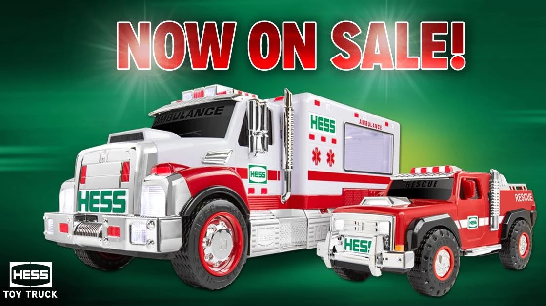 Hess christmas cheap truck 2018