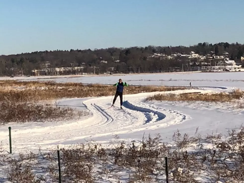 River-to-Ridge Trail has Been Groomed for Cross County Skiers
