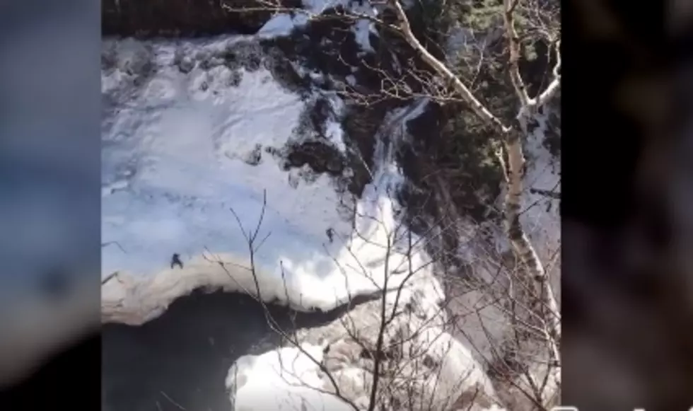 Scary Moment Caught on Camera as Hiker Falls at Kaaterskill