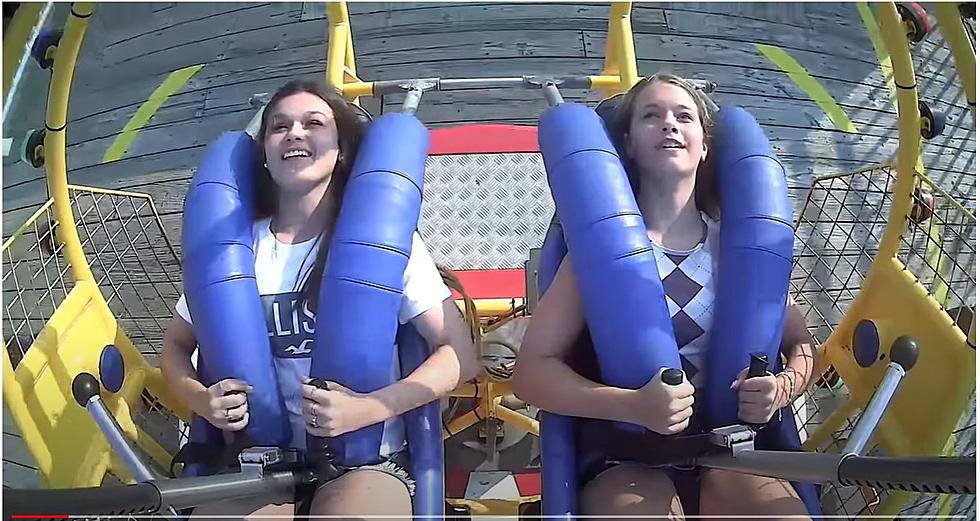 WATCH: Girl Takes a Seagull to the Face on Slingshot Ride in New Jersey