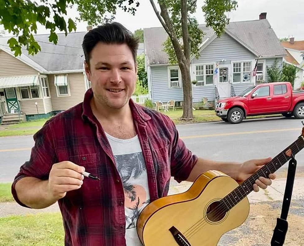 Ian Flanigan Seen Signing T-shirts in Saugerties for a Good Cause