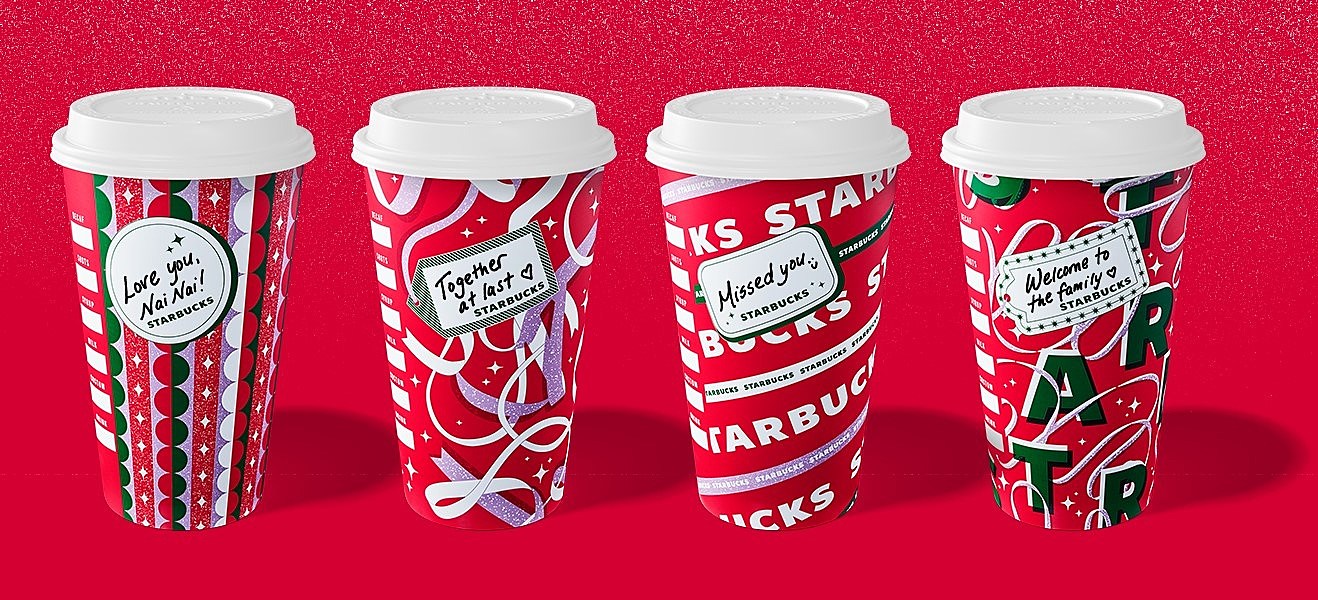 Starbucks' Holiday Cups 2017 Aren't Red