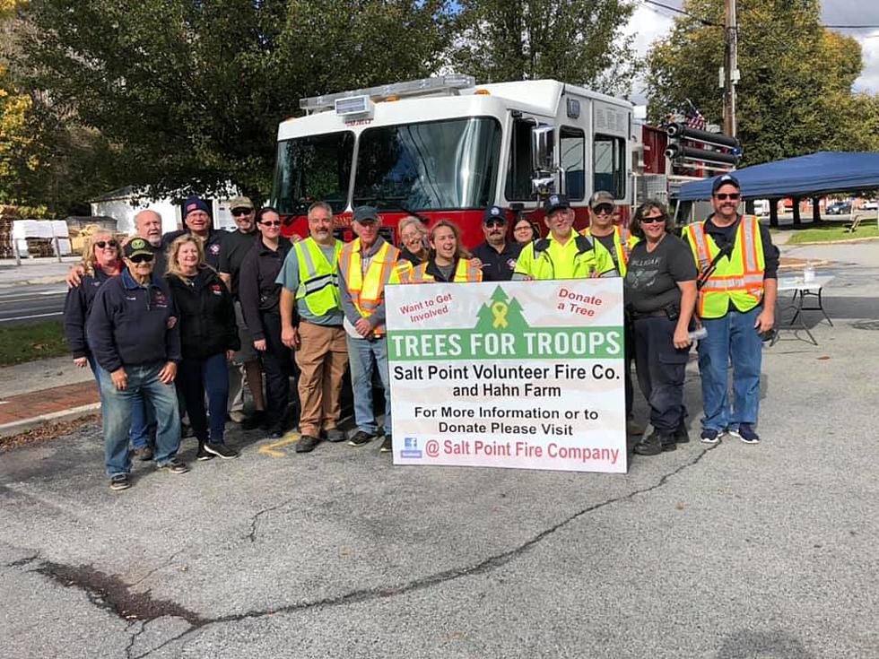 Hudson Valley Fire Company Raise $10K Plus for Trees for Troops