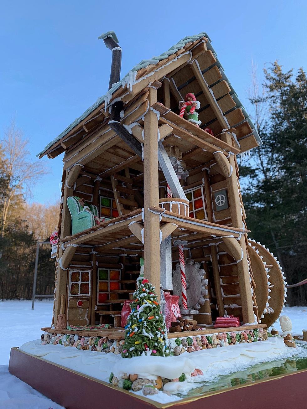New Paltz Man Shows Off His Gingerbread House on TV’s Food Network