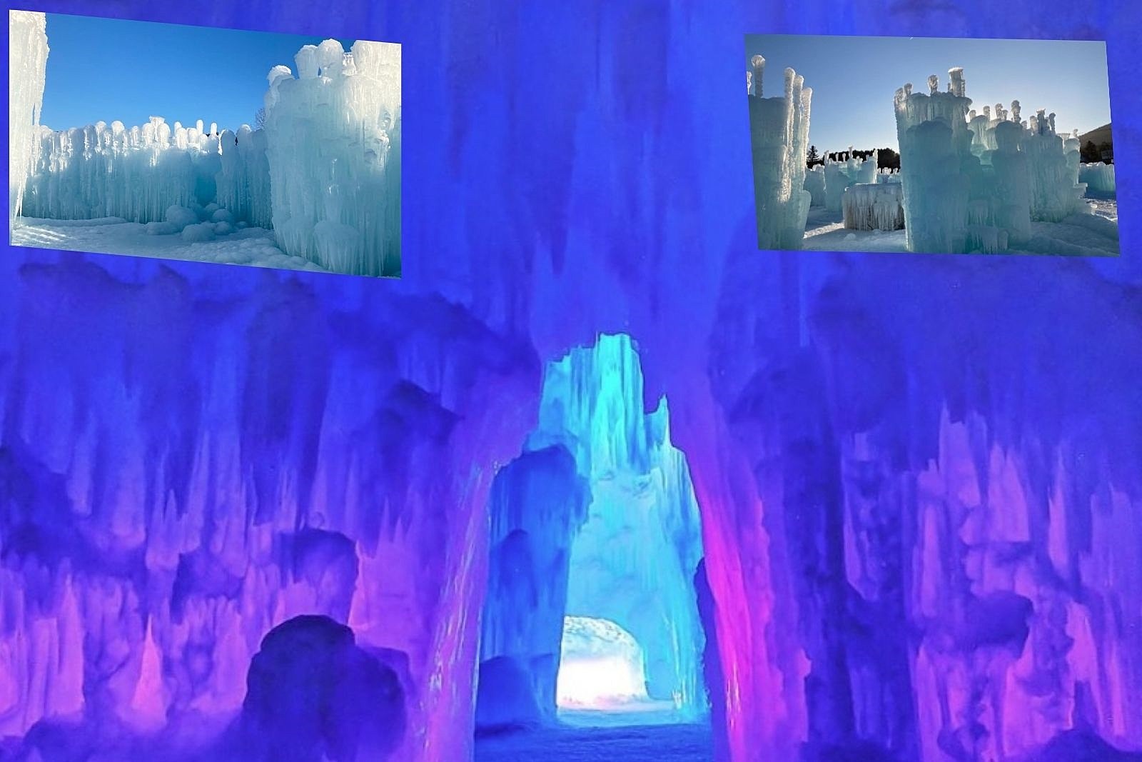 Take a Sneak Peek at Lake George's Magical Ice Castles for 2022