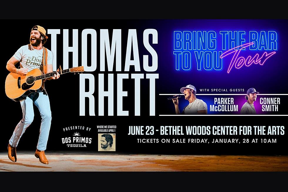 Thomas Rhett Coming To Bethel Woods; Enter To Win Tickets