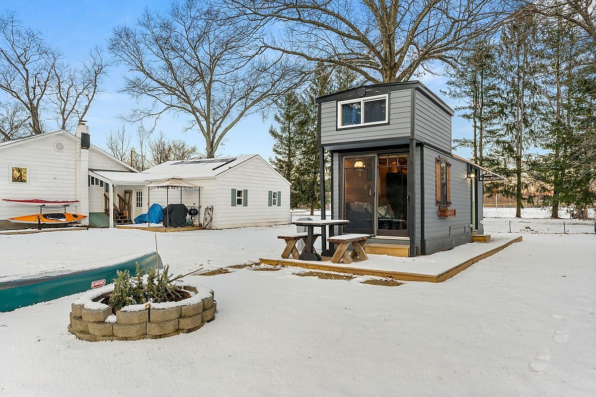 Kingston New York Tiny Home Next To Creek Perfect For A Try Out   Attachment Tiny House Hosted By Robyn 1 