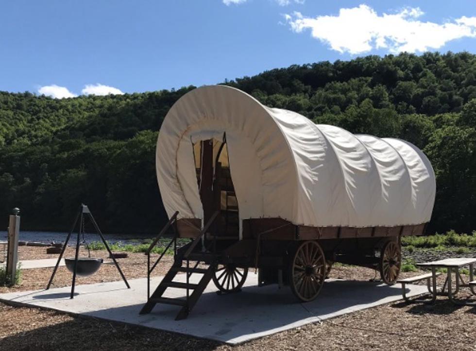 Stay the Night ‘Oregon Trail Style’ at this Roscoe, NY Campsite
