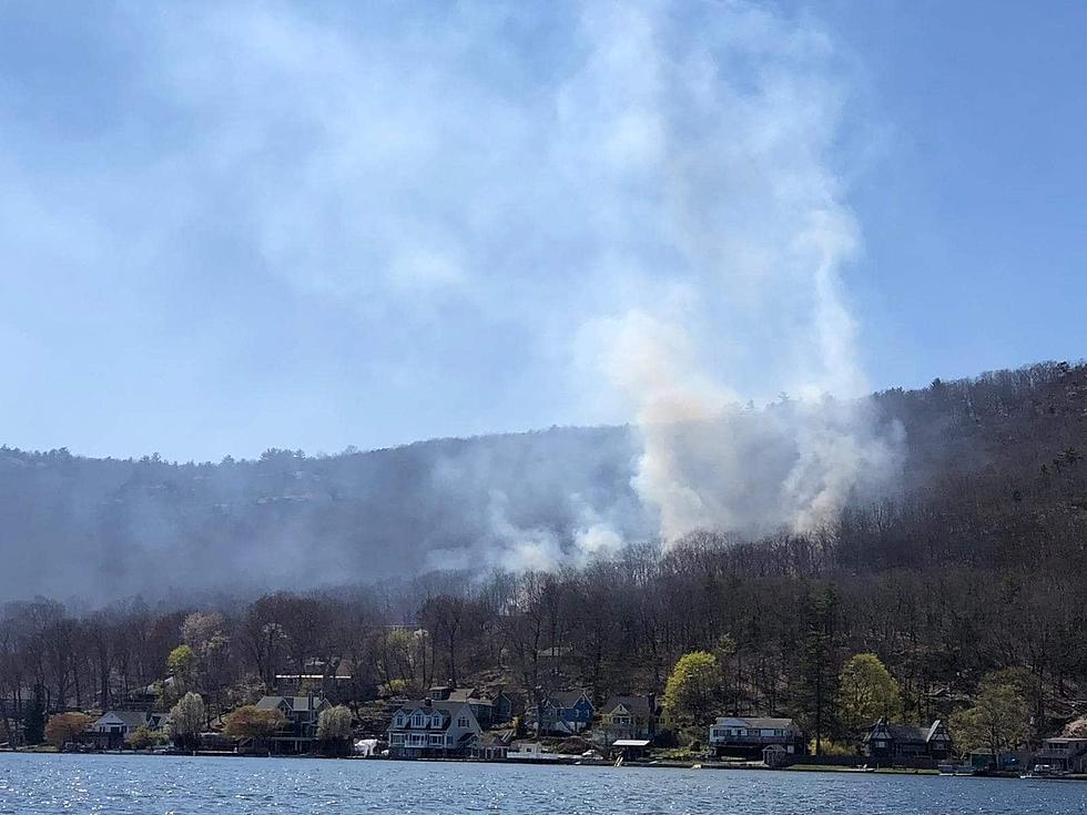 Agencies Responding to Brush Fire in Greenwood Lake New York