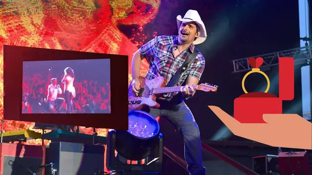Watch Sweet Proposal at Bethel Woods During Brad Paisley&#8217;s Show