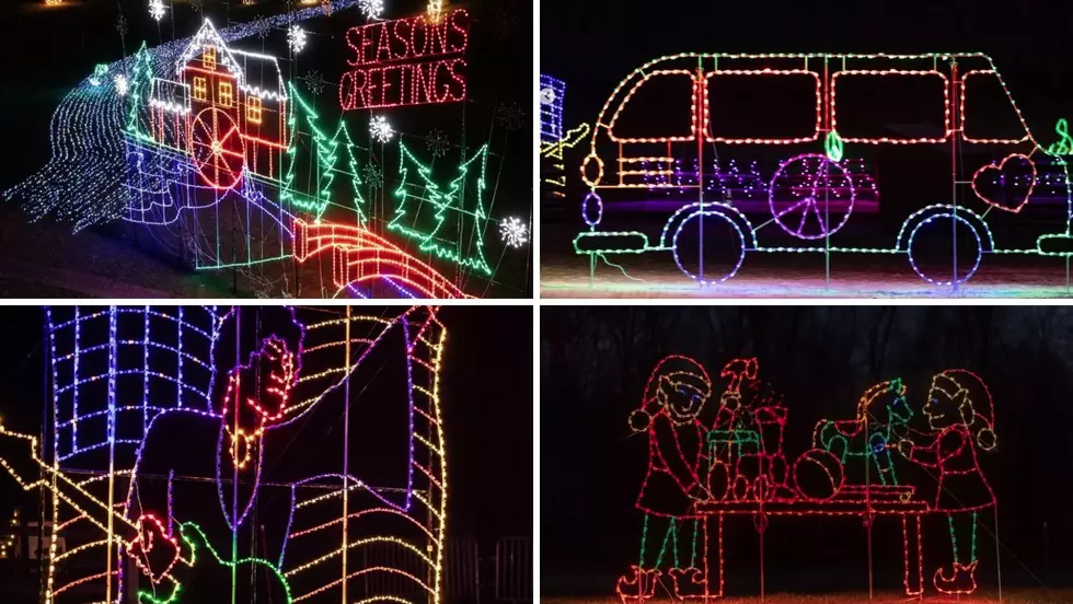 Holiday Light Show Illuminates the Grounds of Bethel Woods
