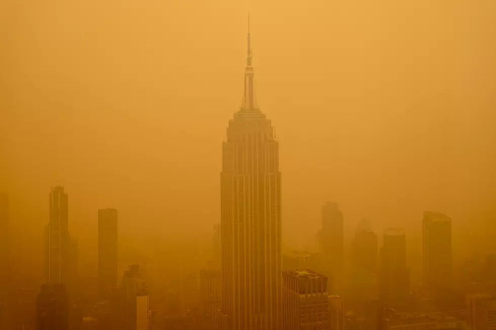 Smoke From Canadian Wildfires Blows South Creating Hazy Conditions On Large Swath Of Eastern U.S.