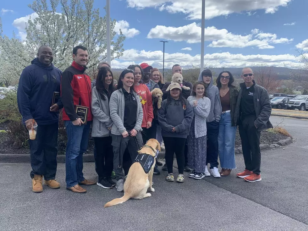 Retired NYS Trooper Receives Companion Dog in Beacon, New York