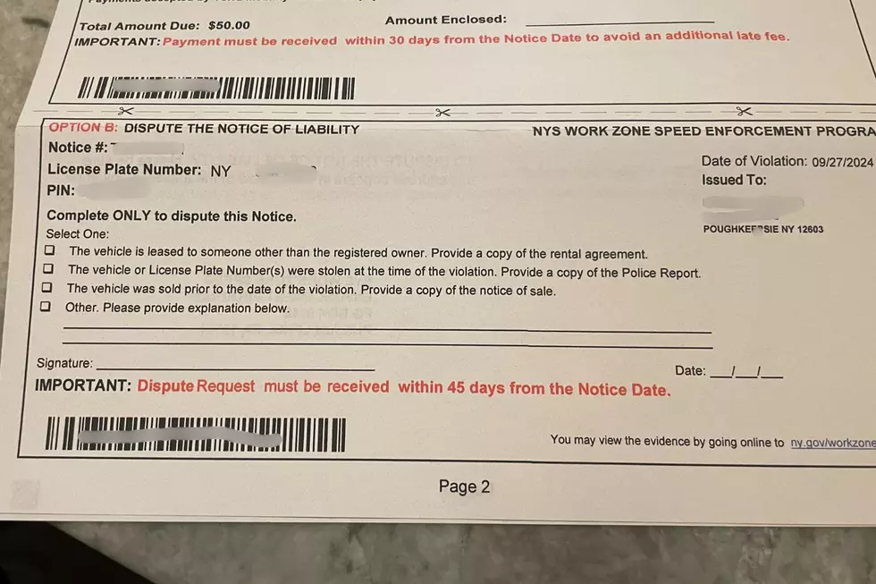 Speed Camera Ticket New York