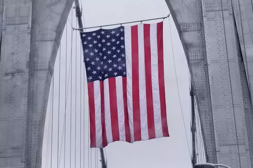 Watch the Beautiful American Flag Raise on the Mid-Hudson Bridge