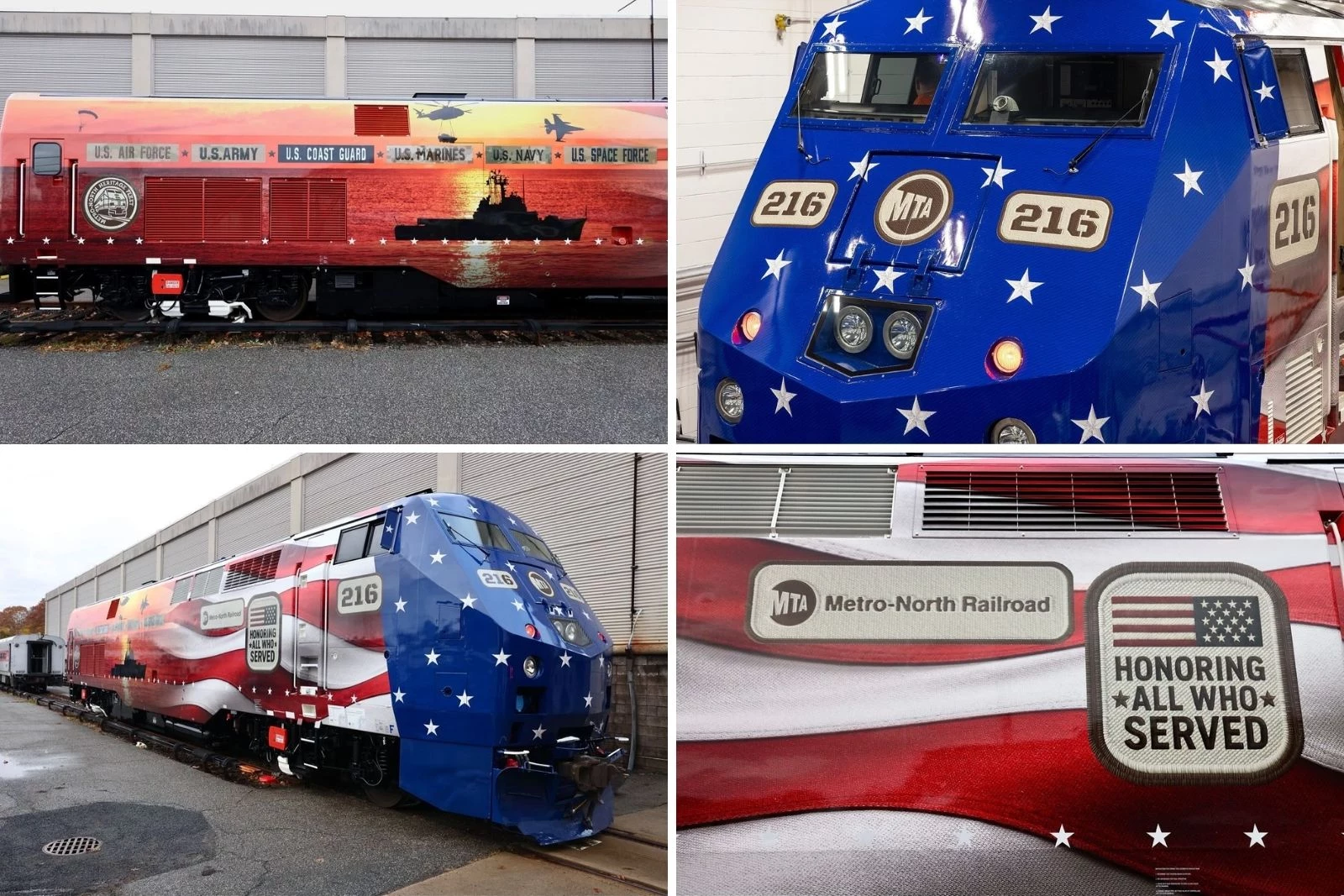 MTA Rolls Out Locomotive Honoring America's Veterans
