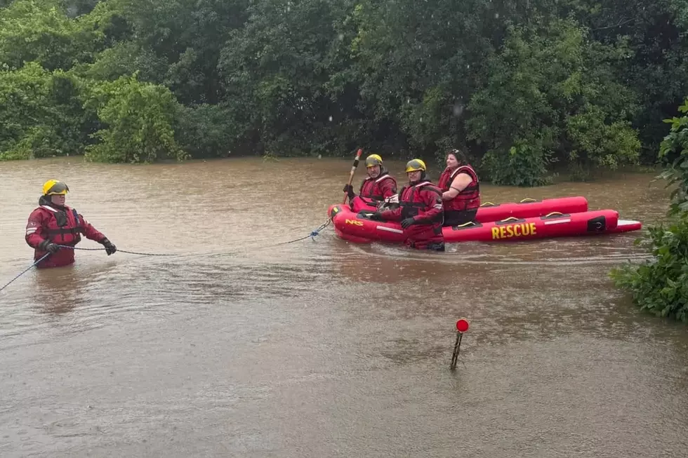 Family Rescued From Floodwaters in Upstate New York