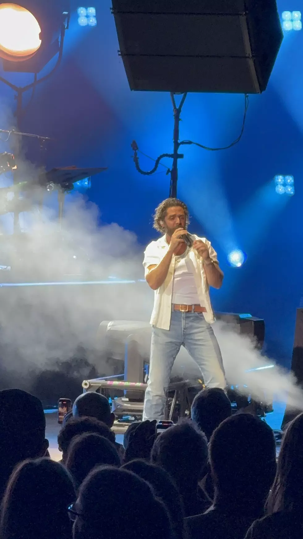 Thomas Rhett Shares Big Family News and New Music at Bethel Woods