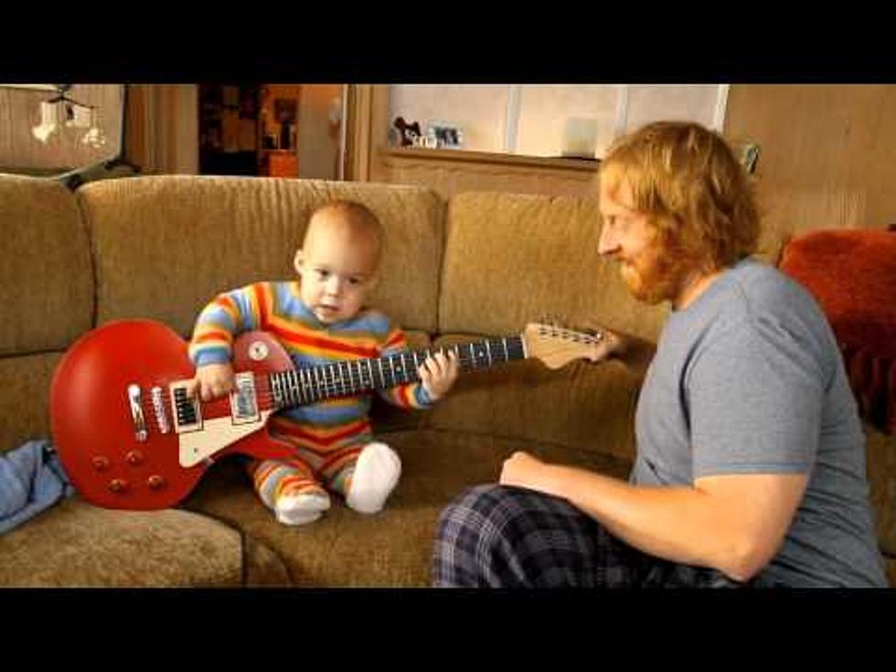 Guitar Baby Rocks Guitar Hero
