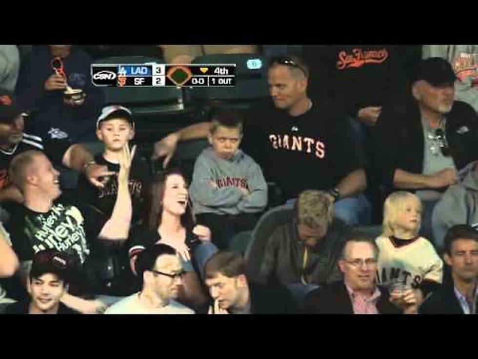 Pouting Kid Gets What He Wants – A Foul Ball