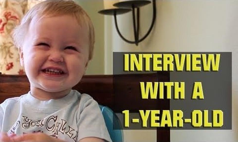 Dad Interviews One-Year-Old Son About Juice Addiction