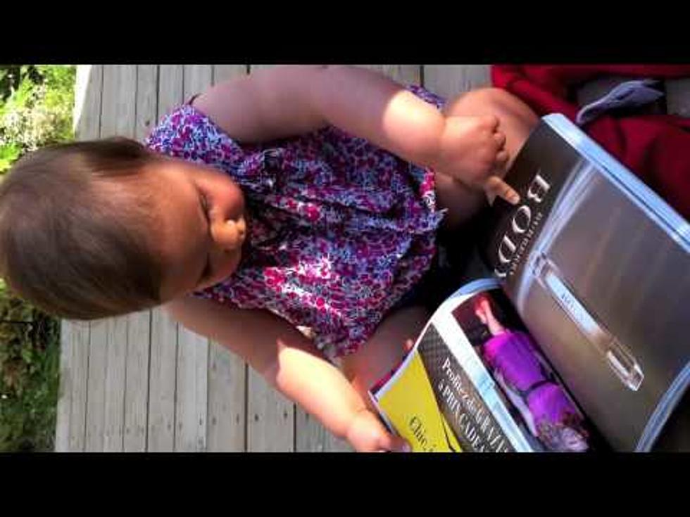 Baby Thinks Magazine Is A Broken iPad [Video]