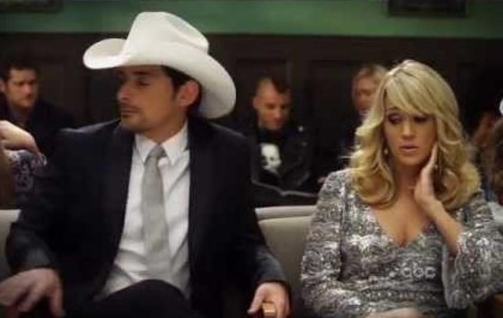 Brad And Carrie Gearing Up To Host CMA Awards Or Maybe Donnie And Marie [Video]