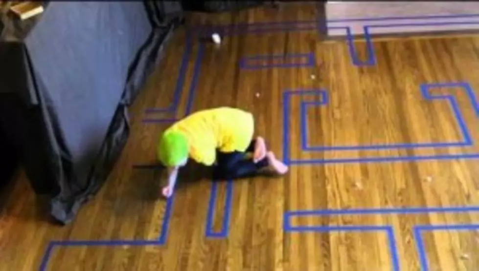 Father And Son Create Real Pacman Game [Video]