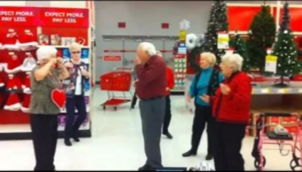 Senior Citizen Flash Mob A Holiday Delight [Video]