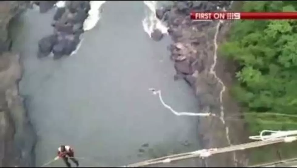 Woman Survives Fall After Bungee Cord Snaps Over Crocodile-Infested River [Video]