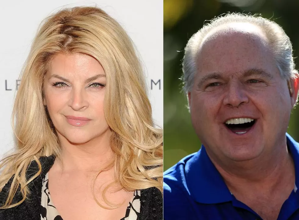 Rush Limbaugh and Kirstie Alley, Twins?