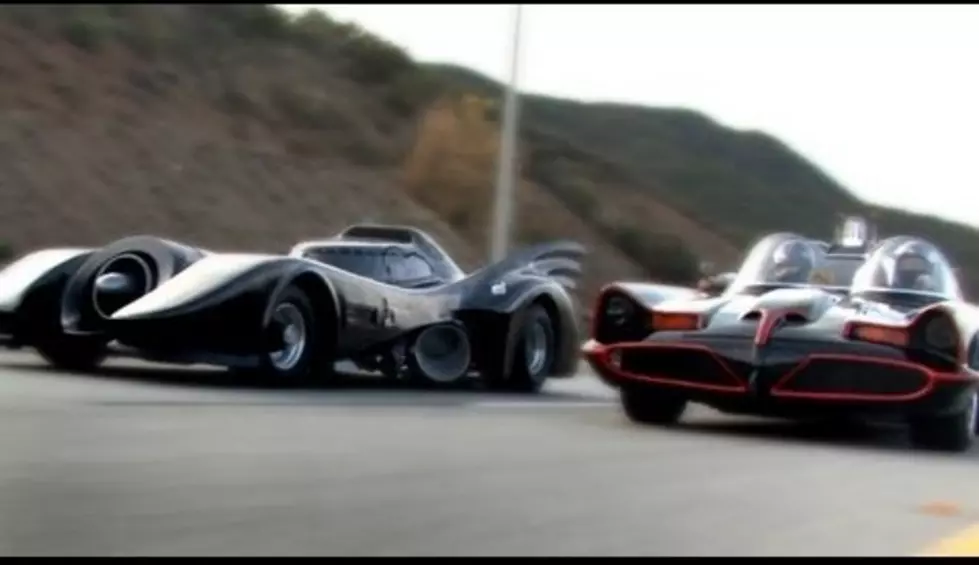 Racing: 1966 Batmobile Vs. 1989 Batmobile – Which One Wins? [Video]