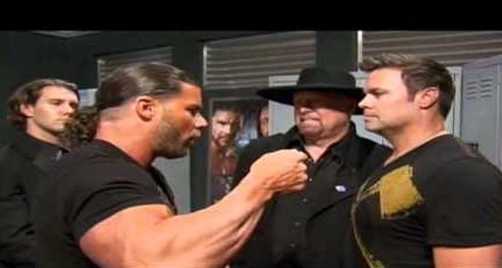 Montgomery Gentry Tangle With Wrestling Champion Bobby Roode