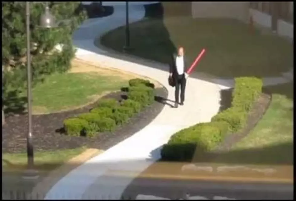 Man And Goose In Epic Lightsaber Battle – Hilarious [Video]