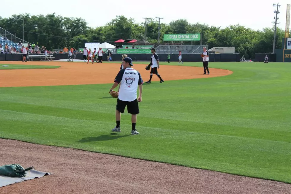 Baby Boy And Eric Attend City Of Hope Charity Softball Game 2012 [PHOTOS]