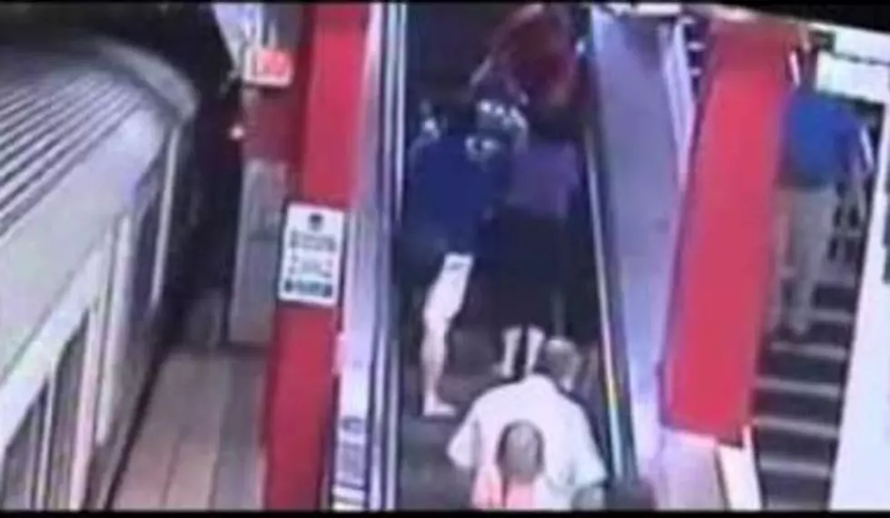 Never Board An Escalator While In Your Power Chair [Video]