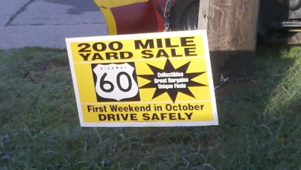 Today Is The US 60 Yard Sale &#8211; Five Things You Will Hear