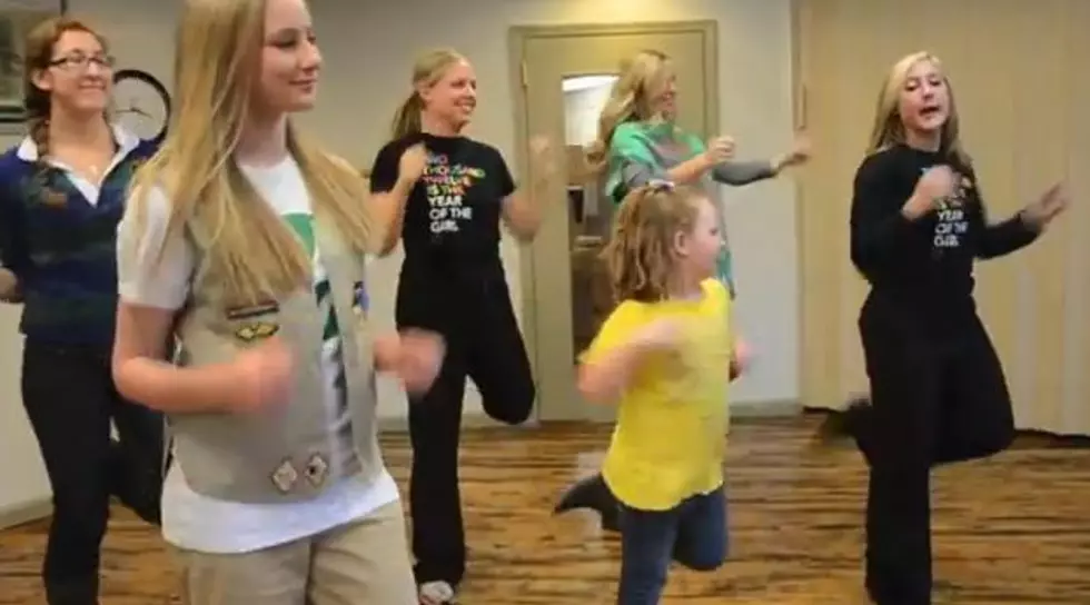 Evansville Girl Scouts Celebrate by Dancing at Eastland Mall [VIDEO]