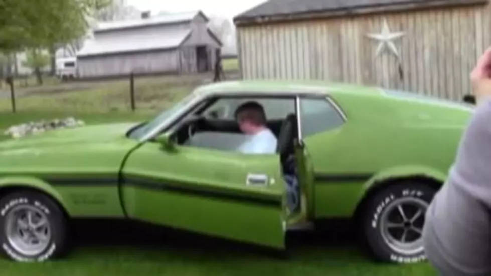 Best Son Ever Buys Back His Dad’s First Car – A 1972 Mustang Mach 1