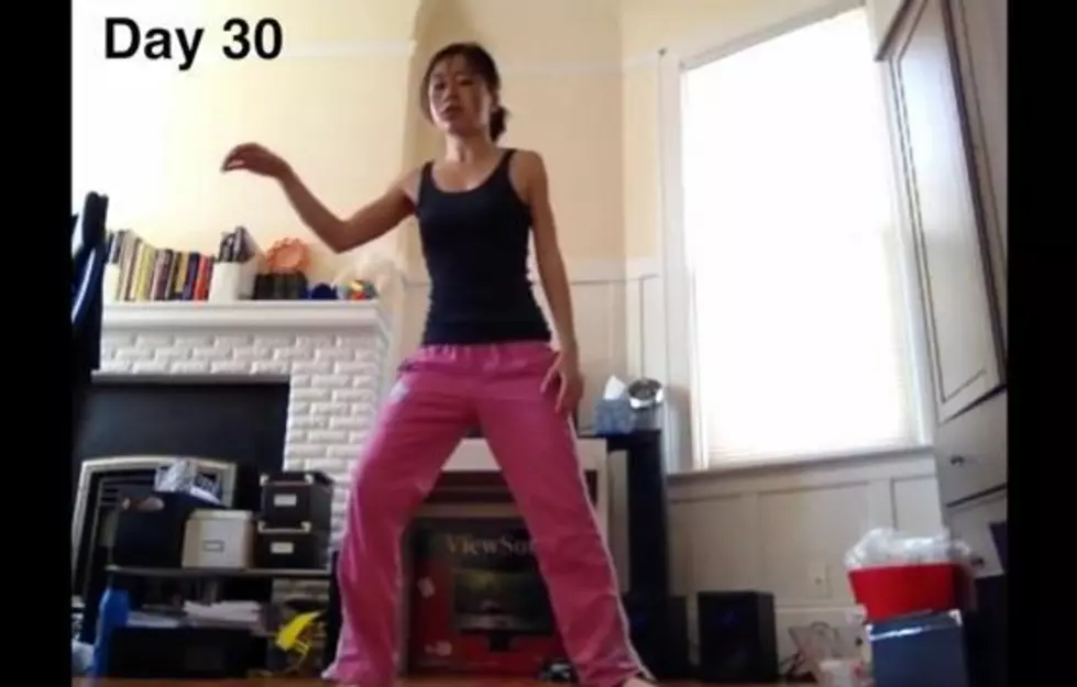 Watch a Girl Teach Herself How to Dance