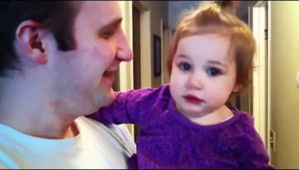 Watch Baby Cry When Dad Shaves Beard