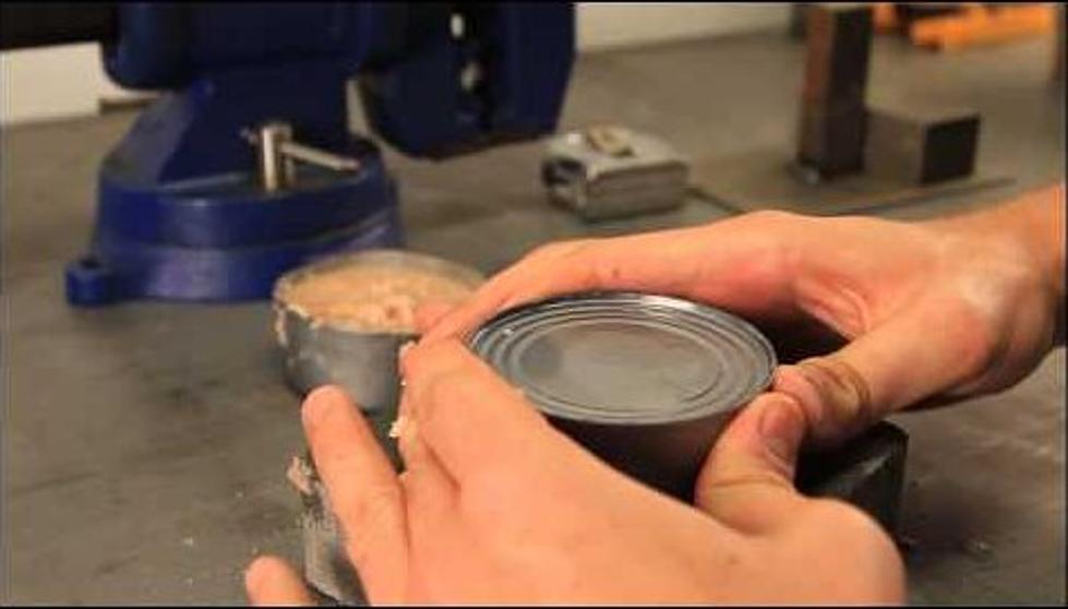 Watch How to Open a Can Without a Can Opener or Any Other Tool