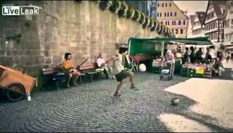 Kid on the Street Might Have the Most Impressive Soccer Skills Ever