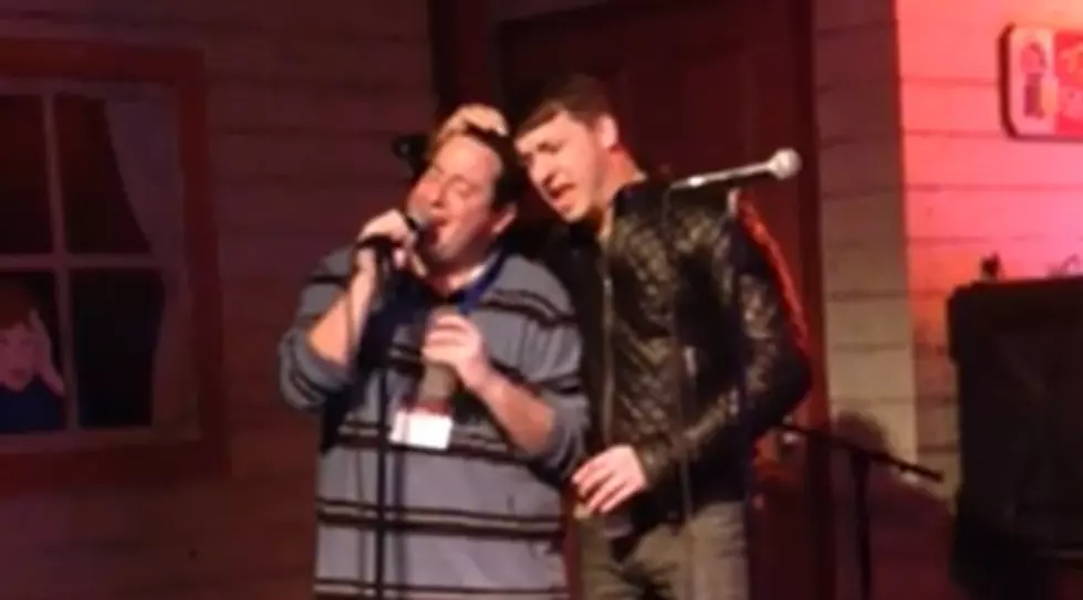 Watch Eric Sing Karaoke With Jon Stone From American Young [VIDEO]