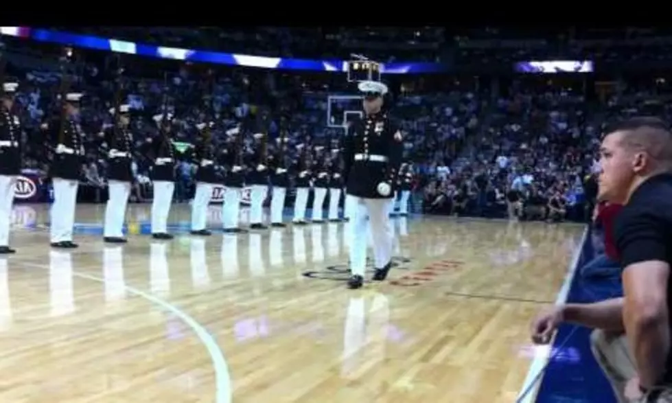 United States Marine Corps Silent Drill Platoon Gives The Best Halftime Show Ever [Video]