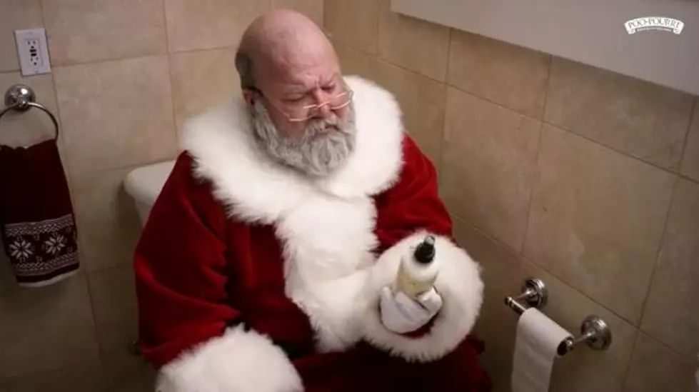 Santa is Stinking Up the Bathroom in a New Ad for &#8220;Poo-Pourri&#8221; [VIDEO]