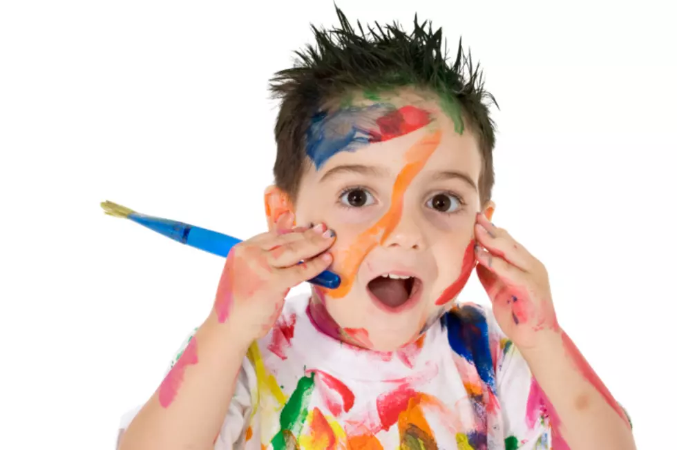 Dad Tries to Keep From Laughing When Punishing His Super Cute, Paint Covered, Sons [VIDEO]