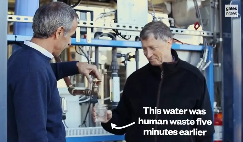 Bill Gates Funds Machine To Turn Sewer Sludge Into Clean Drinking Water [VIDEO]