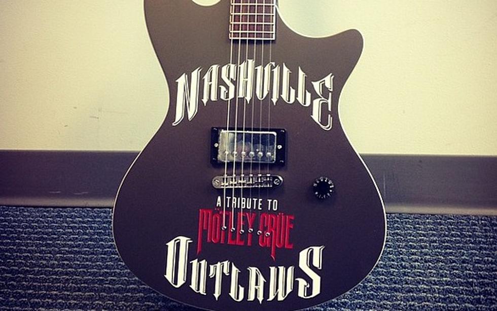 Win A Nashville Outlaws Motley Crue Guitar &#8211; Become A Partner In Hope