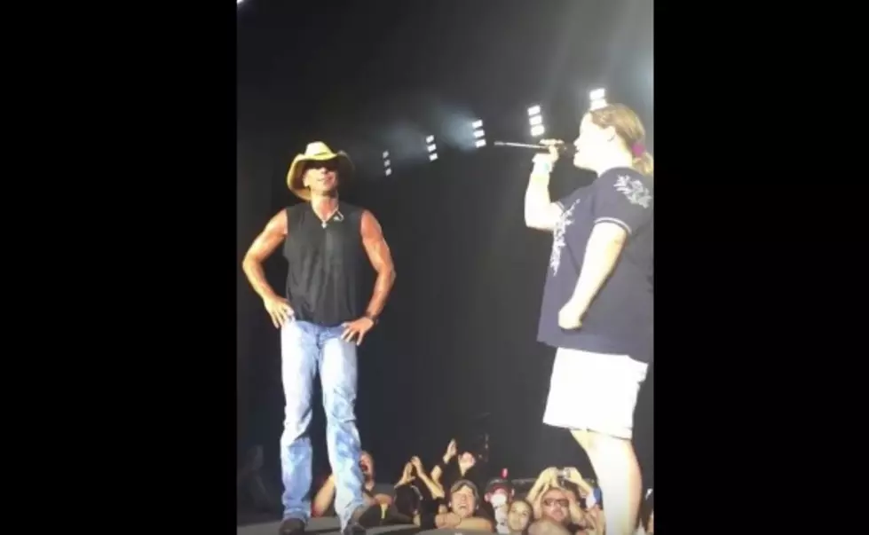 Kenny Chesney Brings Woman With Downs Syndrome On Stage And She Steals the Show [WATCH]